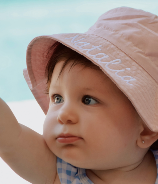 Bucket Hat Rosa Pastel