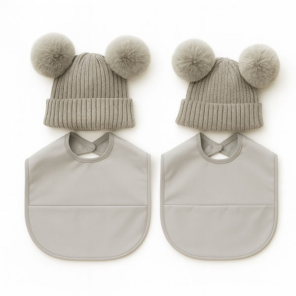 Luné Family Pack Winter – 2 gorritos + 2 baberos