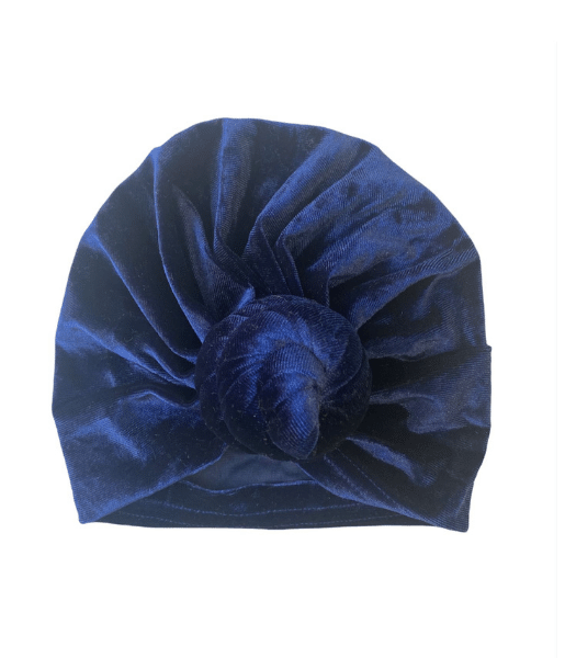 Turbante Velvet Azul Marino