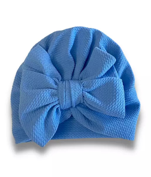 Turbante de Verano Azul