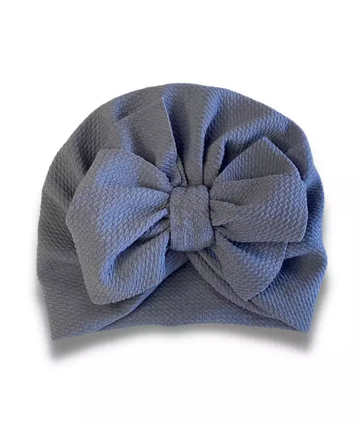 Turbante de Verano Gris